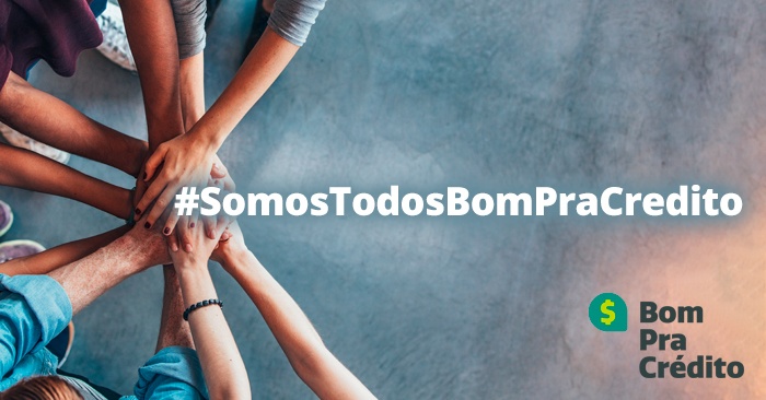 O Bom Pra Crédito está lançando a campanha #SomosTodosBomPraCredito para reunir todo o mercado de crédito com o objetivo de facilitar o empréstimo no Brasil.