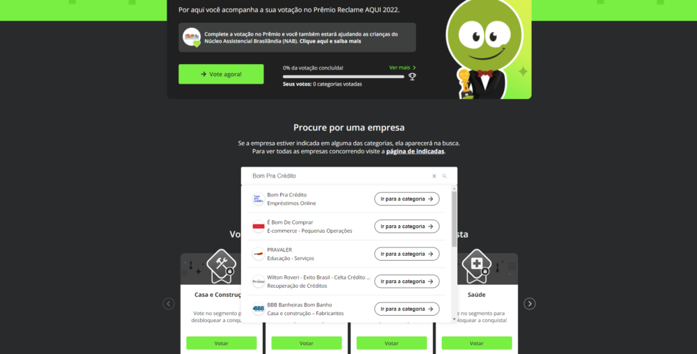 Bom Pra Crédito é Indicado Ao Prêmio ReclameAQUI 2022! | Blog Bom Pra ...